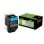 Cartucho de toner Lexmark 80C2HCE 1 unidade(s) Original Ciano