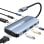 Leotec Docking Station HUB 7 en 1 USB-C/USB/HDMI/VGA