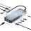 Leotec LEDS03 Docking Station 11 em 1 Plus USB-C PD 100W / HDMI 4K / VGA / DP / USB 3.2 / RJ 45 / MSD
