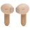 Auriculares JBL Vibe Flex inalámbricos Bluetooth con cancelación activa de ruido, micrófono y protección IP54 beige