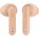 Auriculares JBL Vibe Flex inalámbricos Bluetooth con cancelación activa de ruido, micrófono y protección IP54 beige