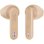 Auriculares JBL Vibe Flex inalámbricos Bluetooth con cancelación activa de ruido, micrófono y protección IP54 beige