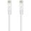 Nanocable Cable de Red Ethernet RJ45 LSZH Cat.6A UTP AWG24 100% Cobre 3m Blanco