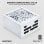 Phanteks Revolt 1000W 80 Plus Platinum Modulaire Blanc