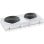 Severin DK 1042 Hornillo de Mesa 2 Fuegos 2500W Blanco