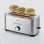 Grille-Pain Fonction Bagel Severin At 2621 - 2 Fentes Longues 1400 W Inox