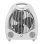 Riscaldatore verticale universale Copacabana 3020W blu 2000W bianco
