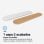 Universal Blue Etesios 6042W Ventilador de Techo con Aspas Reversibles 50W Blanco/Madera