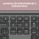 Logitech Signature Slim MK950 Tastiera e mouse wireless Combo Graphite