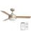 Universal Blue Vento 6048C Ventilador de Techo Silencioso con Luz LED y Mando a Distancia 35W Crema