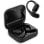 Ksix Cosmos Auriculares Inalámbricos, Open Ear, Autonomía 6+18h, Control Táctil, Llamadas, Negro