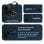 Ksix Cosmos Auriculares Inalámbricos, Open Ear, Autonomía 6+18h, Control Táctil, Llamadas, Negro
