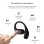 Ksix Cosmos Auriculares Inalámbricos, Open Ear, Autonomía 6+18h, Control Táctil, Llamadas, Negro