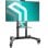 Support TV mobile Onkron pour écrans 55" - 90" jusqu'à 75 Kg - Hauteur réglable - Max 800x600 Vesa / Support TV universel Noir Ts1871-b