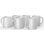 Tazza Cricut Mug White 350ml Ceramica Bianca Set 6 pezzi Sublimazione