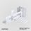 Phanteks Gen4 Premium D-RGB Support vertical pour graphiques PCIe Blanc