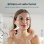 Cecotec Bamba Facecare Smooth Depiladora Facial de Acero Inoxidable con Tapa Protectora