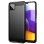 Custodia Max Power Digitale in Fibra di Carbonio per Samsung Galaxy A22 5G Anti-Shock in Silicone Nero