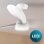 Cecotec EnergySilence Aero 3050 White Ventoinha de Teto com Luz e Comando à Distância 36W Branca