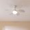 Ventoinha de Teto com Luz Cecotec EnergySilence Aero 3600 Vision Full White 50W 92cm 3 Velocidades Função Inverno