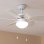 Ventoinha de Teto com Luz Cecotec EnergySilence Aero 3600 Vision Full White 50W 92cm 3 Velocidades Função Inverno