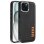 Cooles schwarzes Milano Case für iPhone 15