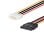 Câble d'alimentation PcCom Essential 4 broches Molex/Sata 15 cm