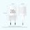 Vention GaN Charger FEPW0-EU Cabezal de Carga con Entrada USB-C 20W EU Blanco