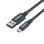 Cavo USB Vention COLBG 1,5m USB-A MicroUSB-B Nylon 3A Nero