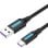 Cabo Vention CORBC USB 2.0 para USB-C 0,25m Preto