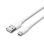 Cable USB Vention CTIWH USB 2.0 Macho a MicroUSB Macho 2m Blanco