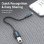 Vention CCUBB Cable OTG USB 2.0 Micro-B Macho a USB A Hembra 0.15m Negro