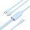 Vention CTMSG Cable USB Tipo-C Macho a USB-C (2) Macho 1.5m Azul