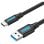 Vention Cable USB-C a USB 3.0 Macho/Macho 60W 1.5m Negro