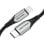 Cavo Lightning USB 2.0 tipo C Vention TACHF/ USB tipo C maschio - Maschio Lightning/ Fino a 27 W/ 480 Mbps/ 1 m/ Grigio