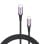 Cavo Lightning USB 2.0 tipo C Vention TACVF/ USB tipo C maschio - Maschio Lightning/ Fino a 27 W/ 480 Mbps/ 1 m/ Viola