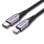 Cavo Lightning USB 2.0 tipo C Vention TACVF/ USB tipo C maschio - Maschio Lightning/ Fino a 27 W/ 480 Mbps/ 1 m/ Viola