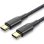 Câble Vention USB-C 2.0 vers USB-C Mâle/Mâle 60W 50cm Noir