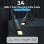 Vention Cable USB-C 2.0 a USB-C Macho/Macho 60W 1.5m Negro