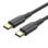 Vention Cabo USB 2.0 Tipo-C 3A TAUBH/ USB Tipo-C Macho - USB Tipo-C Macho/ Até 60W/ 480Mbps/ 2m/ Preto