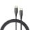 Vention Cabo USB 2.0 Tipo-C 3A TAUBH/ USB Tipo-C Macho - USB Tipo-C Macho/ Até 60W/ 480Mbps/ 2m/ Preto
