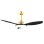 Cecotec EnergySilence 4800 Light Goldblack Ventoinha de Teto com Luz e Comando 36W Dourada/Preta