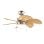 Cecotec EnergySilence Aero 360 Gold&Wood Ventilador de Techo con Luz 50W Dorado/Madera