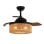 Cecotec EnergySilence Aero 3600 Invisible Natural Style Ventilador de Techo con Luz 25W Negro