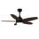 Cecotec EnergySilence Aero 4200 Black&Darkwood Ventoinha de Teto com Luz e Comando 53W