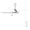 Ventilatore a soffitto Cecotec EnergySilence Aero 4200 Whitewood LED 42" 5 Pale 3 Velocità