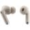 Auricolari Motorola Buds Plus wireless Bluetooth con Cancellazione Attiva Rumore, Sound by Bose, compatibili Dolby Atmos, 30h autonomia, colore sabbia