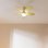 Ventilatore da soffitto Cecotec EnergySilence Aero 4260 Full Sunlight LED 40W telecomando oro