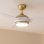 Deckenventilator Cecotec EnergySilence Aero 4265 Goldwhite 65W LED Fernbedienung Weiss-Gold