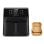 Freidora de aire Cosori Premium II Chef Edition 6.2L 1700W mit 12 Programmen Schwarz mit Zubehör